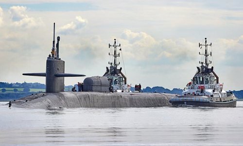 Number of US submarines off UK's coast have DOUBLED this year as NATO allies send a message of strength to Russian menace Vladimir Putin