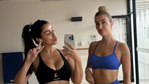 MAFS: Caroline Santos works up a sweat with Tamara Djordjevic at gym