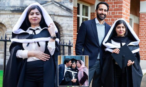 Malala Yousafzai graduates from Oxford University