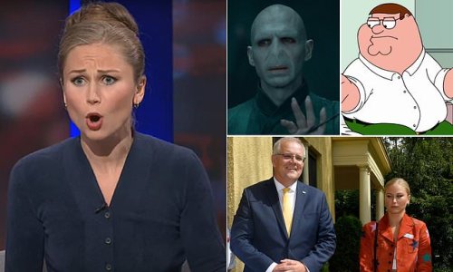 Grace Tame issues her most BRUTAL one-liner on Scott Morrison ever as she compares him to bumbling Family Guy character on Q&A -and that was nowhere near the end of her rant