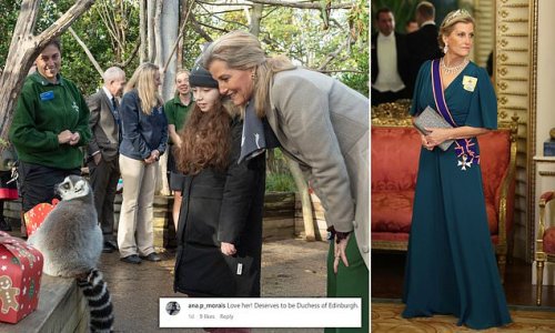 'She deserves to be a Duchess!' Fans go wild for 'new favourite royal' Sophie Wessex and call for her to become Duchess of Edinburgh