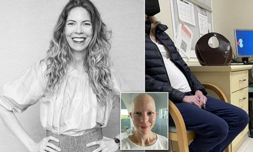 Life coach, 45, found to have FOUR tumors due to advanced ovarian cancer just 10 DAYS after doctor dismissed symptoms as what happens to 'women your age'