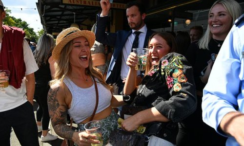 Rowdy Aussies enjoy a sun-soaked Anzac Day at pubs across the country
