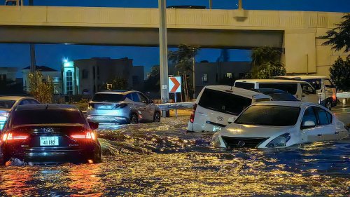 Dubai is flooded…with FLOODS! As city struggles to recover from biggest rainfall in 75 years, a look...