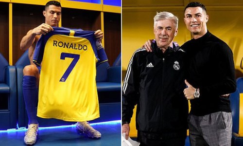 Carlo Ancelotti insists Cristiano Ronaldo made the 'RIGHT decision' to join Al-Nassr... as the Real Madrid boss claims his former player is 'very motivated' to succeed in Saudi Arabia