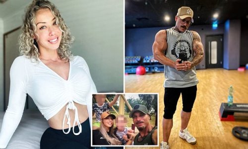 Hero schoolgirl's brave act to protect her mum as she is stabbed to death - as details emerge about her fitness fanatic lover's obsessions and police stay at his bedside in hospital