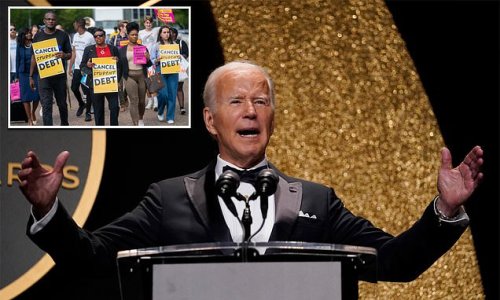 'Give me a break': Biden compares student debt handout to pandemic paycheck protection scheme - and tells Republicans and his own party to stop moaning about it