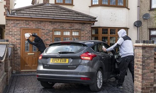 Half of owners of cars with keyless tech are NOT using devices or home appliances to protect them from thieves despite recent surge in crime