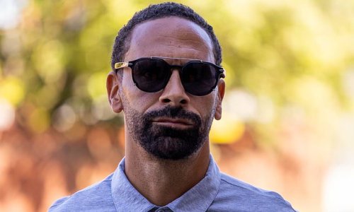 Rio Ferdinand arrives at court for trial of football fan accused of racially abusing him as he worked as BT Sport pundit for game between Man Utd and Wolves