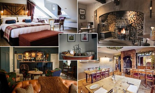 There IS still room at the inn: It’s not too late to book a festive stay at a cosy pub – and you can get some crackers for £150 a night