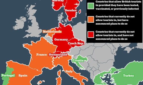As UK plans to lift ban on holidays, which countries will let us in?