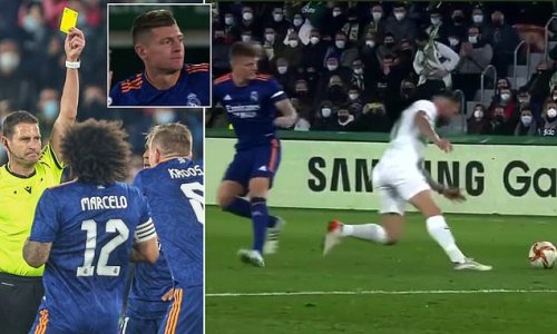 Toni Kroos apologises for being a poor 'role model' after ref tirade