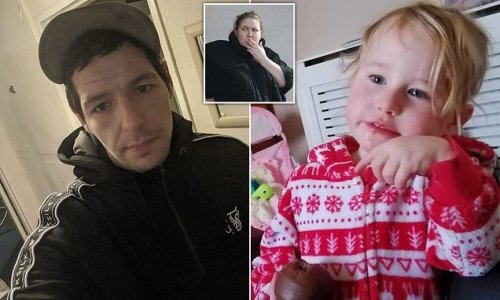 Stepfather filmed himself trying to prop up two-year-old girl after carrying out fatal 'frenzied attack' as he told the camera 'She's gone', court hears