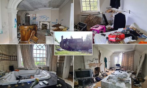 Inside Greek property tycoon's abandoned £2M London mansion where £150K of his belongings have been looted