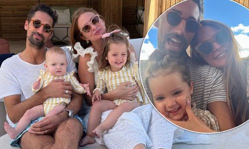 'A delightful few days': Millie Mackintosh enjoys a family trip to Devon with husband Hugo Taylor and their two children