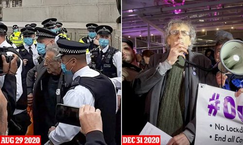 Piers Corbyn must pay more than £1,000 after breaking Covid rules by attending anti-lockdown London protests