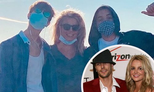 'Breaks my heart': Britney Spears admits struggle in parenting her teen boys Preston, 16, and Jayden, 15, but hits back at Kevin Federline amid their feud claiming his house is full of 'weed'