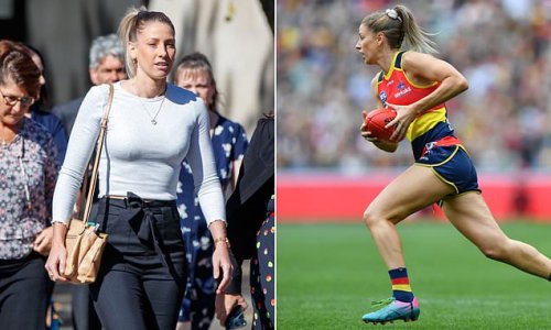 Women's AFL star has her Covid anti-vaccine mandate campaign thrown out of court but vows 'it's not over yet'
