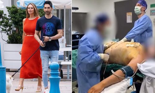 Emma Steel boyfriend Dr Alireza Fallahi performs surgery to Jolene