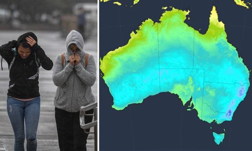 Australians shiver through the coldest May EVER as temperatures plunge across the country - here's when it will end
