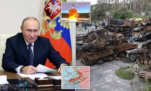 Putin 'will be overthrown by Russian generals in coup if unhinged tyrant decides to NUKE Ukraine to bolster his failing war'