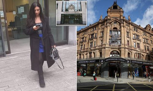 Woman, 26, who 'called Hippodrome Casino bouncer a ''f***ing Russian'' and spat at him' denies racially aggravated assault