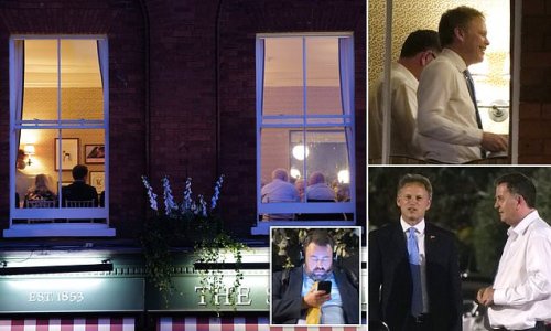 Do 'plotters' have a surprise for Boris Johnson? Prime Minister’s Cabinet allies accuse Tory MPs of scheming at secret dinner to replace him with Jeremy Hunt