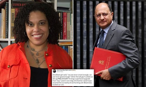 Outrage as UN human rights lawyer accuses No 10 of using a 'racial trope' to defend itself over 'systemic racism' report because it called it 'superficial'