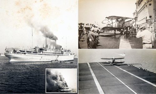 Sailor's pre-WWII snaps from HMS Glorious come to light after 86 years