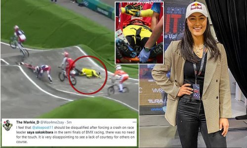 Chilling scenes as Aussie BMX favourite stretchered off