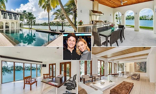 Pregnant Karlie Kloss and husband Josh Kushner splash $23.5 million on eight-bedroom mansion in Miami - just a stone's throw from Ivanka and Jared's new plot of land