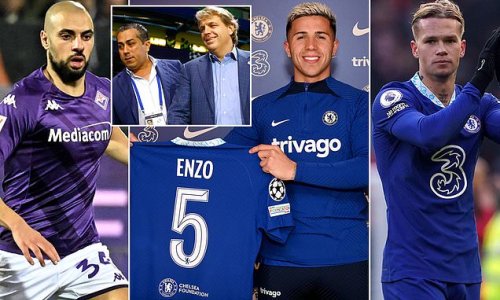 Todd Boehly's spat with Fiorentina over a last-minute bid for Sofyan Amrabat - while doing £107m Enzo Fernandez paperwork - and jetting in for Mykhailo Mudryk unannounced: Report sheds new light on Chelsea's bizarre £323m January window