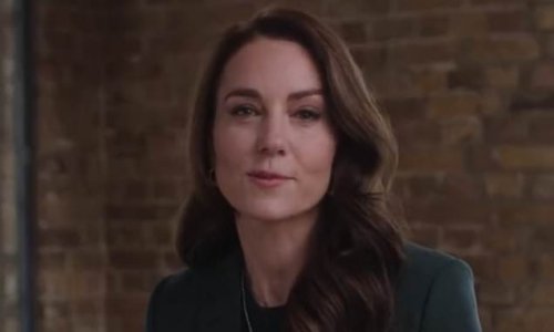 Kate means business! Princess of Wales is elegant in an emerald blazer as she appears in new video to launch her new Early Years campaign