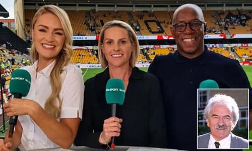 Laura Woods and Ian Wright bite back at ITV broadcasting legend Des Lynam over his criticism of her 'over-familiar' studio chat... with 'Wrighty' mocking him by calling their new World Cup presenter 'Lozza' in Qatar!