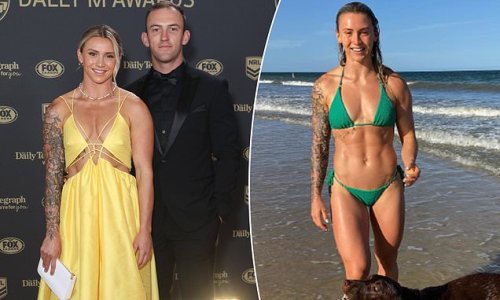 Brisbane Broncos player Julia Robinson is left devastated after being body-shamed by cruel trolls over her choice of dress at the Dally M Awards