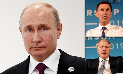 Vladimir Putin taunts Britain over the Tory leadership race