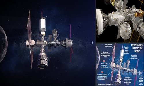 NASA Shares Stunning Photos Of Its Lunar Gateway Space Station That ...