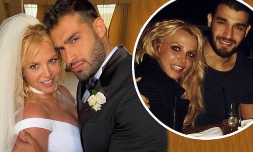 Britney Spears and Sam Asghari: From their first encounter on 'Slumber Party' music video to their tropical honeymoon - a relationship timeline