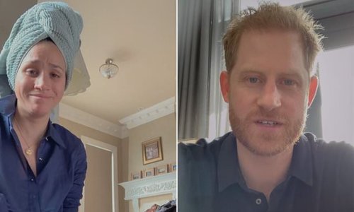 Meghan and Harry say 'we never said it was about privacy' in new statement amid backlash over couple's documentary that includes footage from 15 HOURS of home video they shot WHILE they plotted Megxit