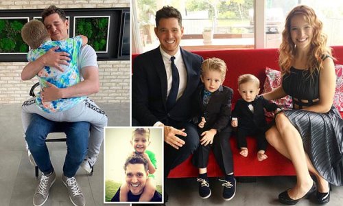 'For most of my life I was a superhero... then I went through the unthinkable': Michael Bublé reveals his son Noah's battle with liver cancer forced him to lose his 'alter-ego'