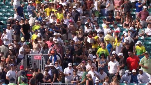 BREAKING NEWSJack Draper's Miami Open match descends into CHAOS as booing Brazilian fans force five-minute delay after storming out to watch another rising tennis star... before Brit No 1 suffers dismal straight-sets loss
