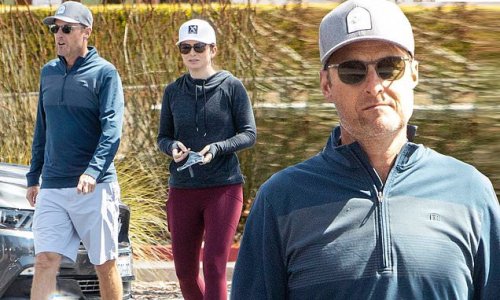 The Bachelor host Chris Harrison gets lunch with ladylove Lauren Zima