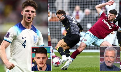 Declan Rice says Graeme Souness' criticism that he is a limited midfielder is 'harsh' - with the West Ham star keen to make a statement by beating Italy in Naples on Thursday