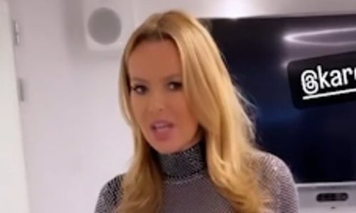 This Is The Week Of Sparkles Amanda Holden Flashes Her Bra In Racy