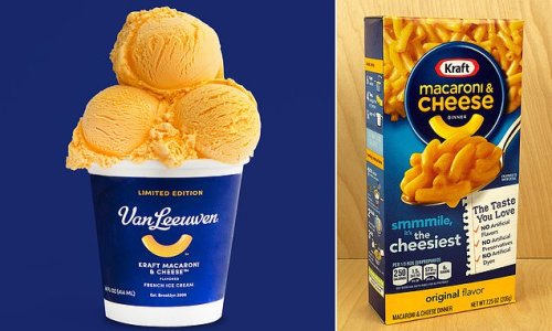 Kraft Macaroni and Cheese ice cream sells out, breaks the internet