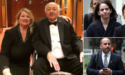 US widow of British business tycoon who died on transatlantic cruise wins High Court fight with his children over his £4m fortune