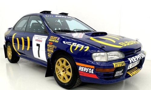 Rare world rally championship Subaru found in a barn