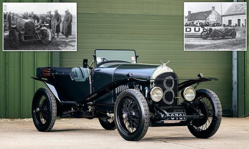 Bentley that set 66mph lap record at first-ever 24hr Le Mans race and later became a dog owner's runabout for her St Bernards sells for £3million