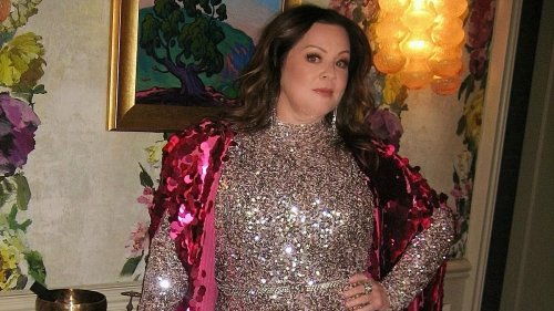 Melissa McCarthy flaunts weight loss in silver-sequin catsuit for RuPaul's Drag Race viewing party