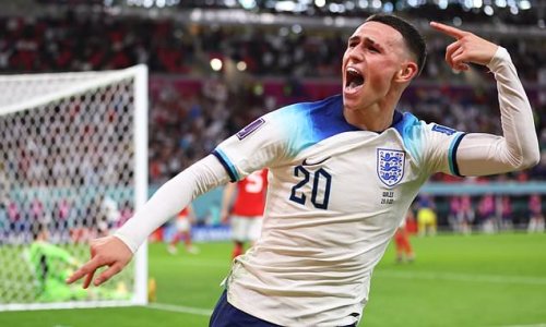 Phil Foden admits he DID feel pressure to perform against Wales after England fans pleaded for him to start their final World Cup group game... but says scoring was 'one of the best feelings of my career'